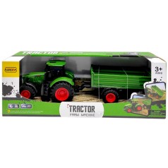 Трактор с прицепом инерционный, в коробке 45*14*16,5 см