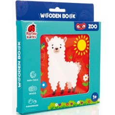 Деревянная игрушка "Деревянная книга. Зоопарк"