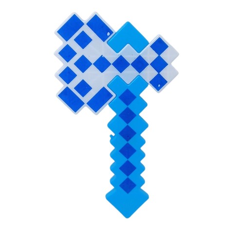 Сокира "Майнкрафт (Minecraft)" (33 см), блакитний