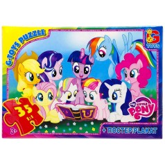 Пазлы из серии "My little PONY", 35 эл