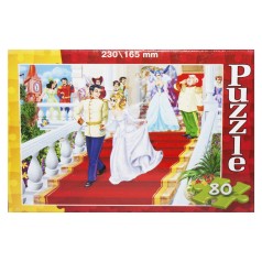 Пазлы Золушка, 80 эл