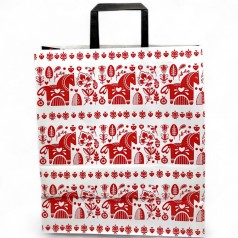 Пакет паперовий з ручками "Крафт" 32х15х38 cм