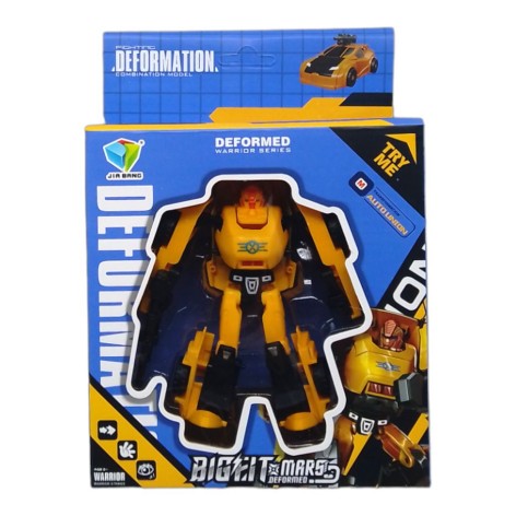 Трансформер Deformation warrior, желтый