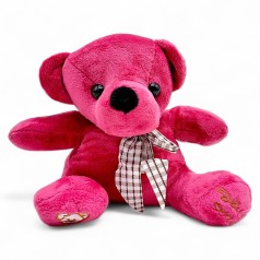 МЯГКАЯ ИГРУШКА МИШКА 15 СМ (БОРДОВЫЙ)