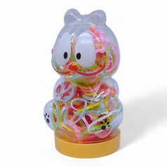 Набір резинок для волосся Гарфілд  (силікон) м.4047-22  жовтий