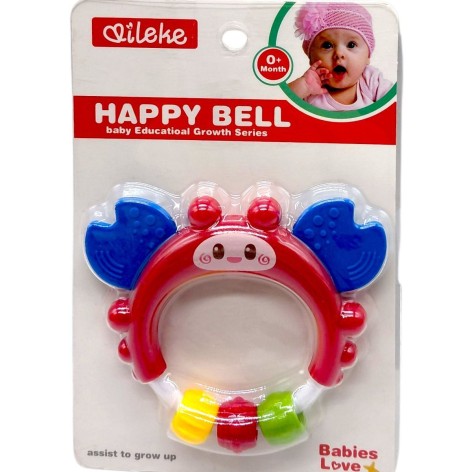 Цветной прорезыватель "Краб" (2х16х11)