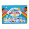 Книга логічна "Монтесори: Graffiti Quiet Book", дошкільне навчання, 22 комплекти завдань