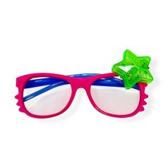 Детские светящиеся очки (Розовые)