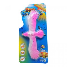 Слэп-браслет силиконовый "Орел" (розовый)