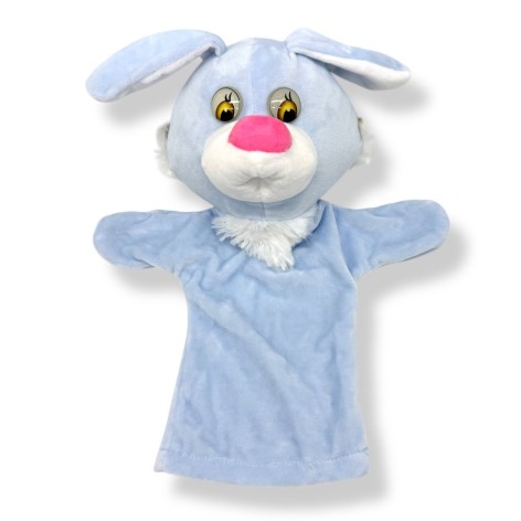 Мягкая игрушка, (Перчатка - Заяц) 27 см
