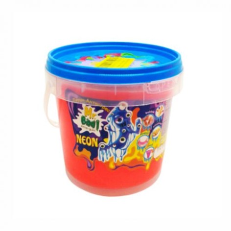 Лизун-антистресс "Mr. Boo: Neon", 500 г (коралловый)