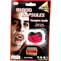 Іграшка-прикол "Зуби вампіра" м.SY9088