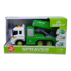 Машинка "Дезинфектор", зеленая