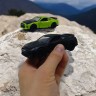 Машинка металлическая "Автопром. Nissan GTR", зеленая