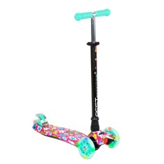 Самокат MAXI "Best Scooter", бирюзовый