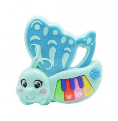 Интерактивная игрушка "Пианино. Бабочка", бирюзовый