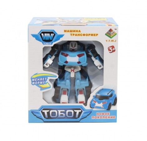 Трансформер "Tobot X", міні (блакитний)