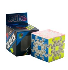 Головоломка на шестернях "Gear Cube" (белая)
