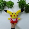 Мягкая игрушка Аниме. Пикачу 33 см, в красном