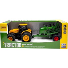 Трактор с прицепом инерционный, в коробке 42*17,5*16,3 см