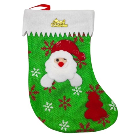 Сапог для подарков, фетр (ЗЕЛЕНЫЙ)