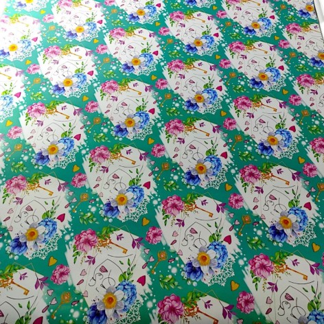 Папір подарунковий (100х70 см), 1 лист