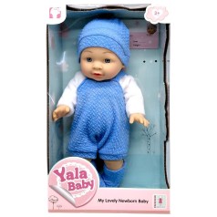 Пупс "Yala Baby" 30 см (ГОЛУБОЙ)