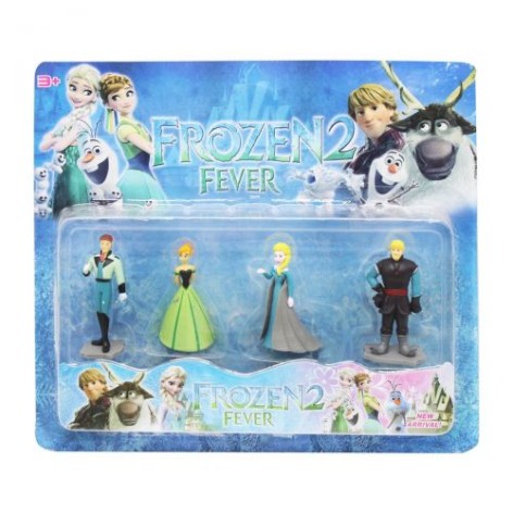 Уцінка. Фігурки-персонажі "Frozen", вигляд 1 - не якісно нанесена фарба на фігурки