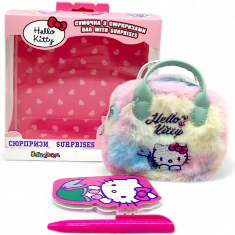 Коллекционная сумочка-сюрприз "Hello Kitty: Маленькая модница" (Писательница)