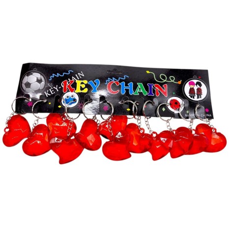 Брелки "Сердечка" (12 штук)