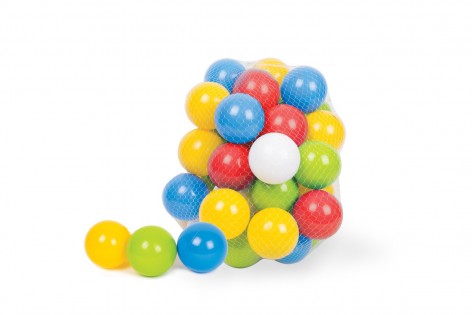 Кульки м'які, d = 8 см, 60 шт