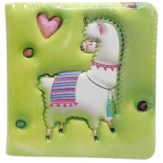 Блокнот 3D 100*95mm Лама (ЗЕЛЕНЫЙ)