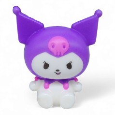 Сквіш антистрес аніме Sanrio Kuromi бузковий