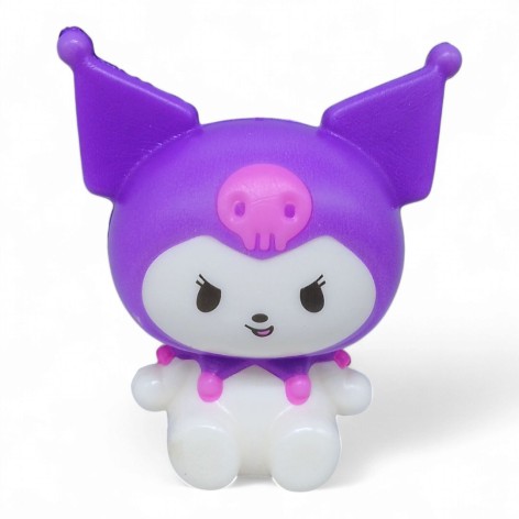 Сквіш антистрес аніме Sanrio Kuromi бузковий