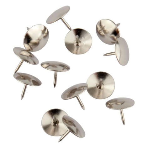 Кнопки никелированные, 100 шт.