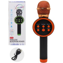 Микрофон беспроводной "Wireless Microphone", красный
