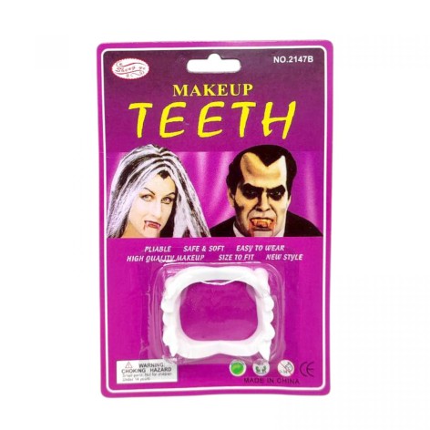 Игрушка-прикол "Зубы вампира"