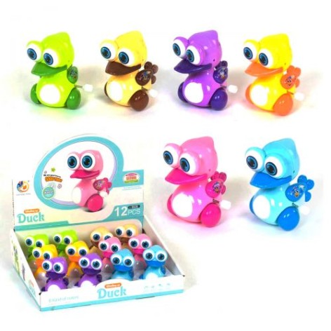 Заводная игрушка "Уточка", 12 шт