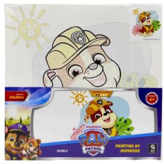 НАБОР ДЛЯ РОСПИСИ ПО НОМЕРАМ 30Х30 СМ "Крепыш"