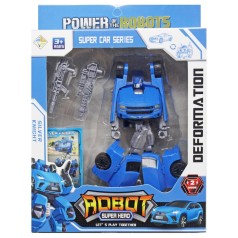 Трансформер "Robot Super Hero", синий