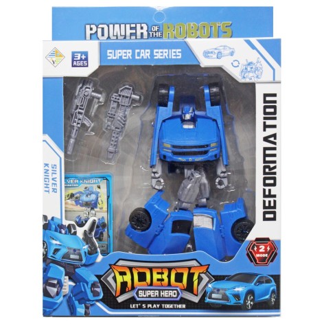 Трансформер "Robot Super Hero", синій