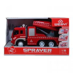 Машинка "Дезинфектор", красная