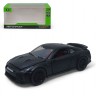 Машинка металлическая "Автопром. Nissan GTR", черная