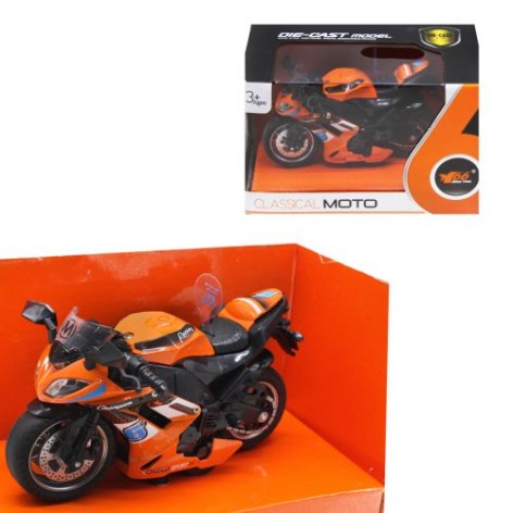 Мотоцикл "Classical moto", оранжевый