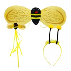 Крылья Пчелы желтые 63*20 см