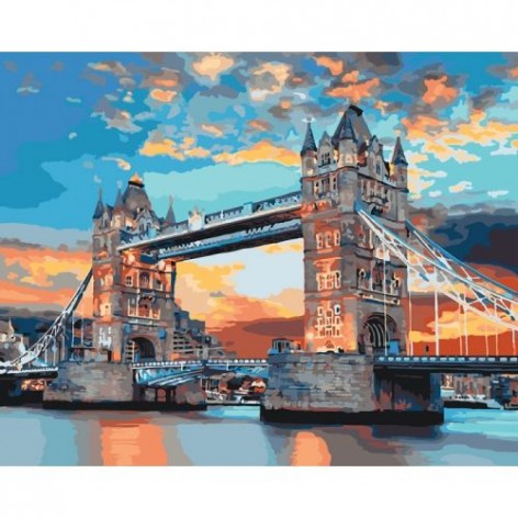 Картина по номерам "Лондонский мост" ★★★★★