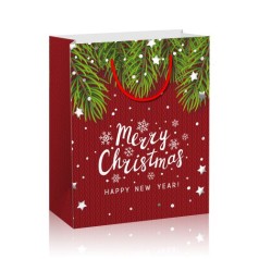 Подарочный пакет "Merry Christmas", вид 1