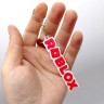 3D Брелоки ROBLOX LOGO / Надпись ROBLOX KEYCHAIN, 3D печать
