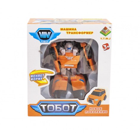 Трансформер "Tobot X", мини (оранжевый)