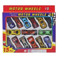 Набор машинок "Motor wheels" 15 шт